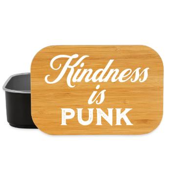 Kindness is Punk - Lunch Box - black - Front