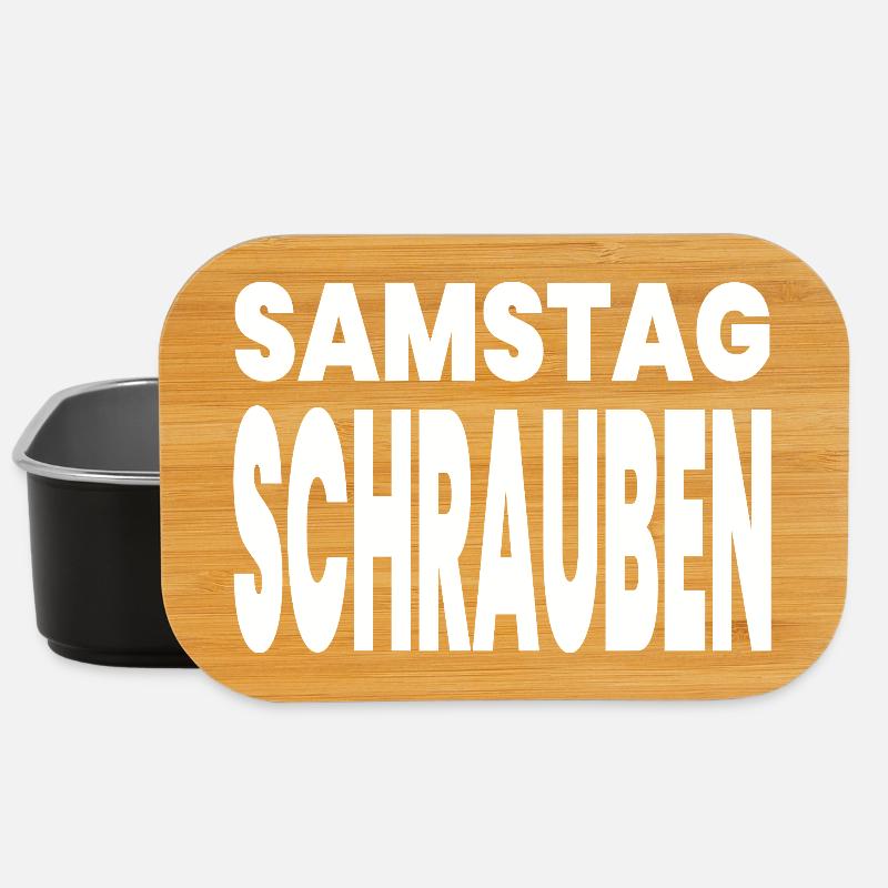 Autos - Lunch Box - Schwarz
