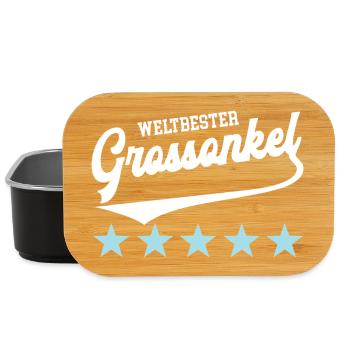 Great-Uncle Godfather Best Uncle Great-Uncle - Lunch Box - black - Front
