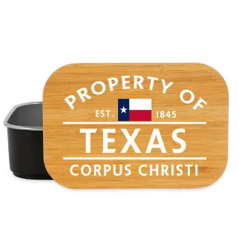 Corpus Christi du Texas 1845 - Boîte à goûter - noir - Devant