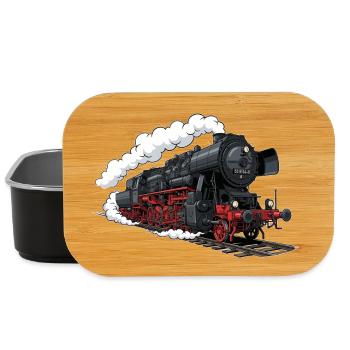 Steam locomotive 52 8154 - Lunch Box - black - Front