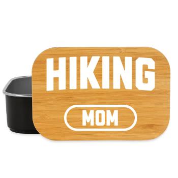 wandernde Mama - Lunch Box - Schwarz - Vorne