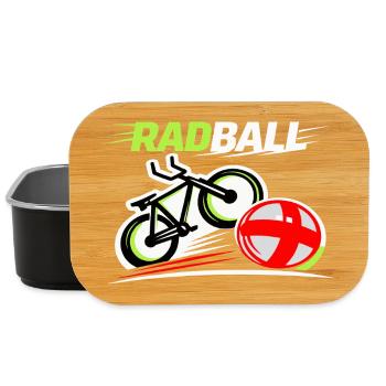 Radball, Cycleball, Hallenradsport - Lunch Box - Schwarz - Vorne