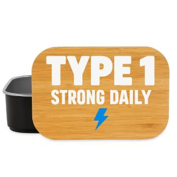 Blood Sugar Insulin Support Type One Pride - Lunch Box - black - Front