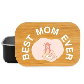 Meilleur t-shirt cadeau de la fête des mères de Maman de tous les temps - Boîte à goûter - noir - Devant