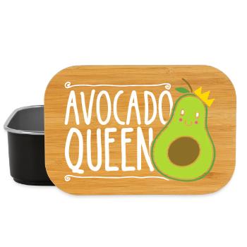 Avocado Queen - Lunch Box - black - Front
