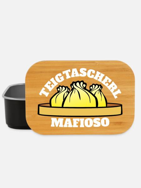 Teigtascherl Mafioso - Lunch Box - Schwarz
