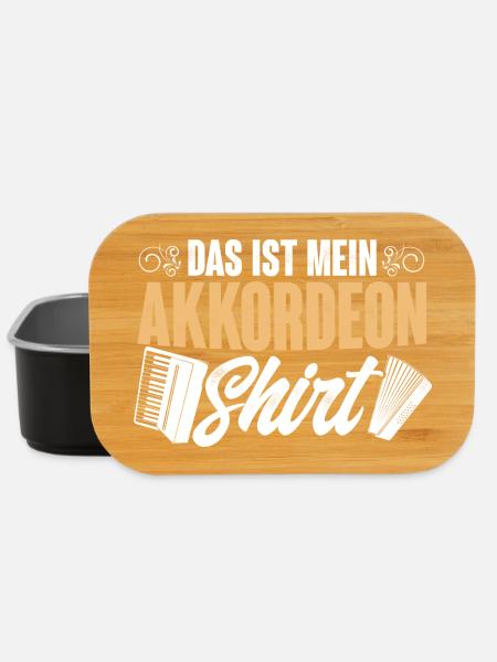 Akkordeon - Lunch Box - Schwarz