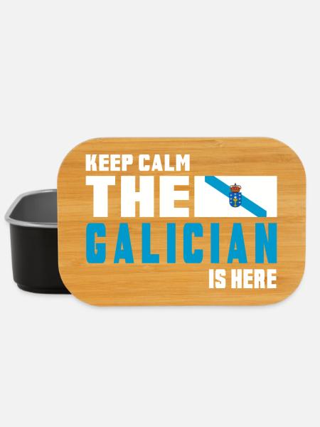Drapeaux de Galice Keep Calm - Boîte à goûter - noir