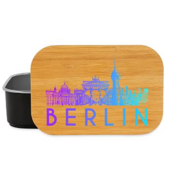 Berlin Skyline - Lunch Box - Schwarz - Vorne