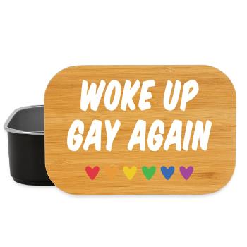 Wieder aufgewacht - Pride Month - Lunch Box - Schwarz - Vorne