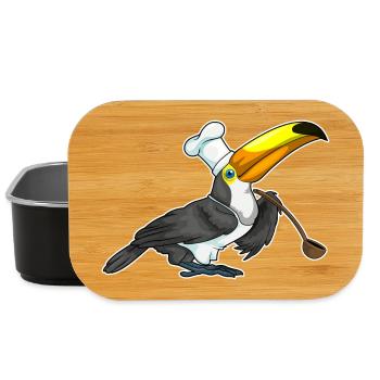 Toucan Chef Cooking Spoon Cooking - Lunch Box - black - Front
