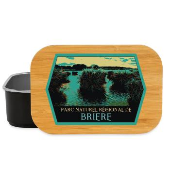 Marais Parc naturel de Brière: Authentic Nature - Lunch Box - black - Front