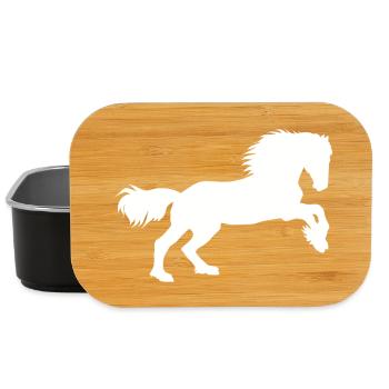 Horse Power - Lunch Box - black - Front