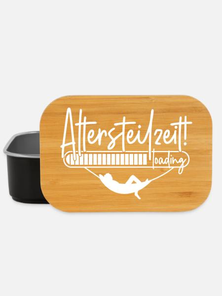 Altersteilzeit loading Ladebalken Hängematte ATZ - Lunch Box - Schwarz
