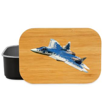 Le Su-57 - Boîte à goûter - noir - Devant