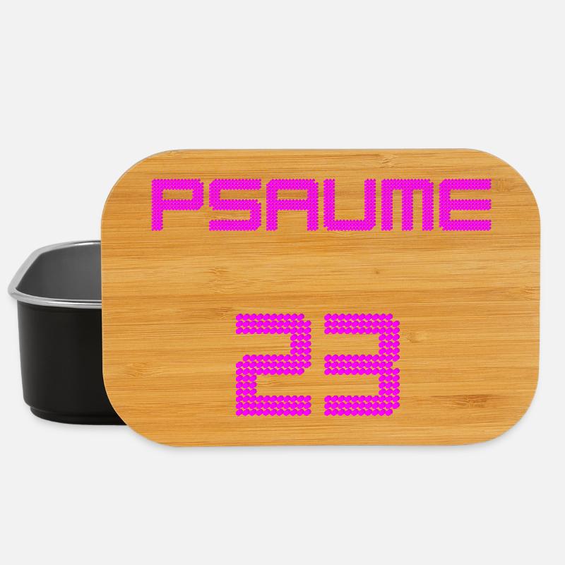 Digitales Design Digitales PSALM 23 - Lunch Box - Schwarz