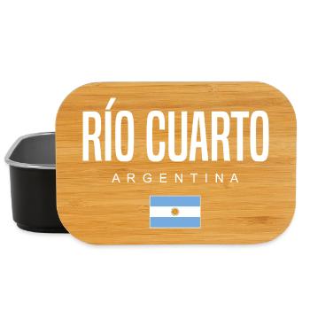 Río Cuarto Argentinien Argentinier - Lunch Box - Schwarz - Vorne