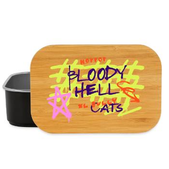 XL Bully Cats - Lunch Box - black - Front