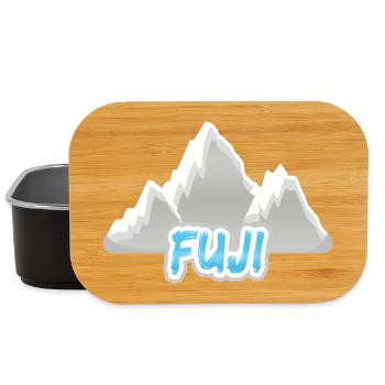 Gift for Fuji - Lunch Box - black - Front