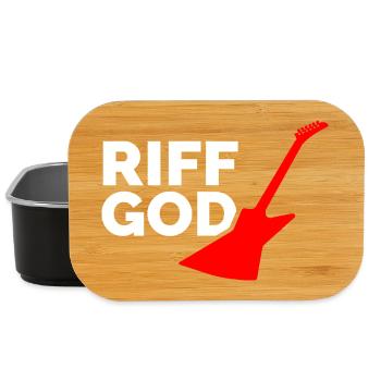 Riff God - Lunch Box - black - Front