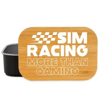 Sim Racing: Mehr als nur Gaming - Lunch Box - Schwarz - Vorne