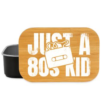 Nur ein 80er Jahre Kind - Lunch Box - Schwarz - Vorne