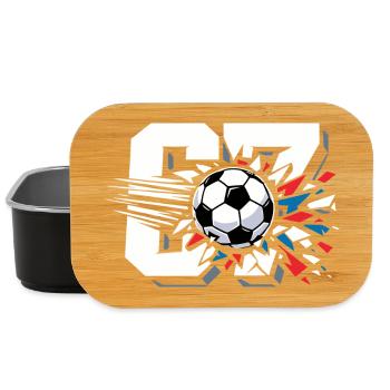67 Football Six Seven Gen Alpha Viral Trend - Lunch Box - black - Front