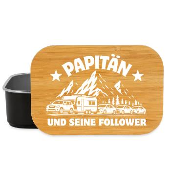 PAPITÄN ET SES PARTISANS | Embouteillage des caravanes - Boîte à goûter - noir - Devant