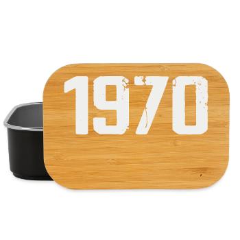 Legendary Since 1970 Vintage 1970's Retro 1970's - Lunch Box - black - Front