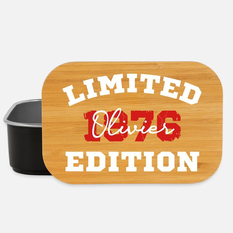 Edition Olivier Limited - Boîte à goûter - noir