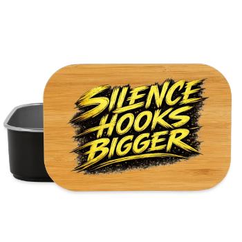 Silence Hooks Bigger Carp Angel Design - Lunch Box - Schwarz - Vorne
