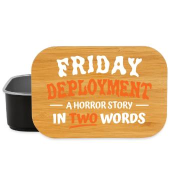 Friday Deployment - Lunch Box - Schwarz - Vorne