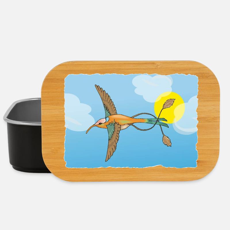 The hummingbird - Lunch Box - black