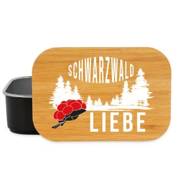 Schwarzwald Liebe - Lunch Box - Schwarz - Vorne