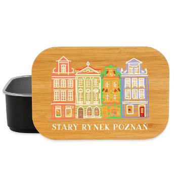 Alter Markt Posen, Polen historische Fassaden - Lunch Box - Schwarz - Vorne