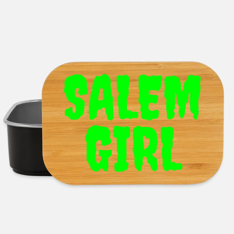 Vibrant Salem Girl Graphic Tee - Lunch Box - black