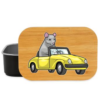 Rat Car - Lunch Box - black - Front