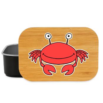 Crabe Crabe - Boîte à goûter - noir - Devant