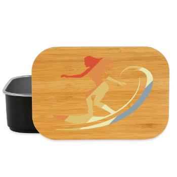 Vintage Surferin - Lunch Box - Schwarz - Vorne