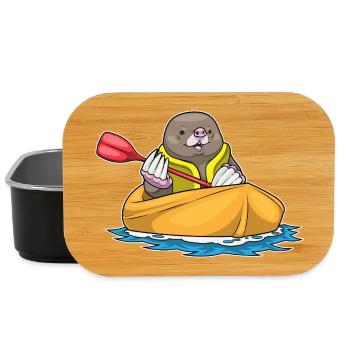 Petite Bateau Mole - Boîte à goûter - noir - Devant