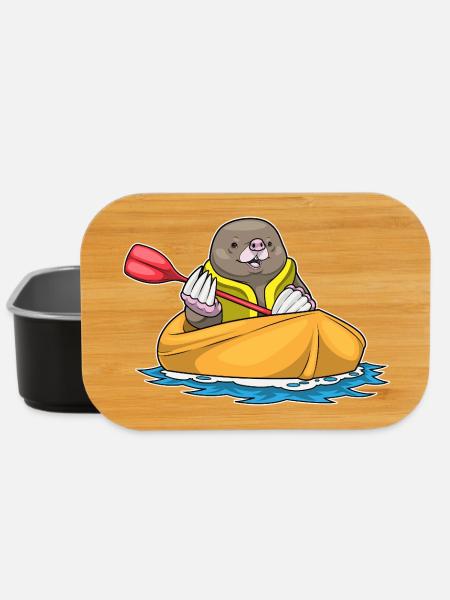 Petite Bateau Mole - Boîte à goûter - noir