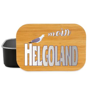 Helgoland Möwe & Moin Design - Lunch Box - Schwarz - Vorne