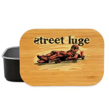 Street luge - Lunch Box - Schwarz - Vorne