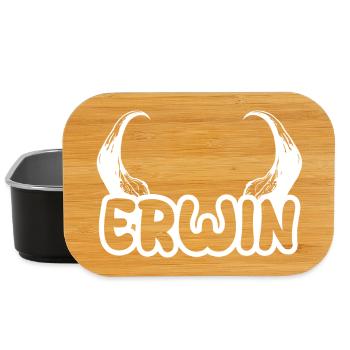 Erwin dans le rôle d'Erwin - Boîte à goûter - noir - Devant