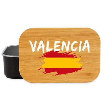 Valencia Spanien - Lunch Box - Schwarz - Vorne