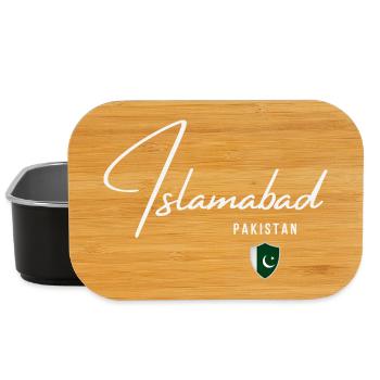 Islamabad Pakistan, Pakistani pride - Lunch Box - black - Front