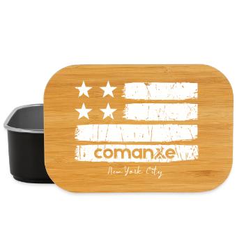 Flag Strokes mit NYC - Lunch Box - Schwarz - Vorne