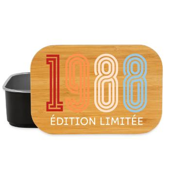 1988 Vintage Limited Edition - Lunch Box - black - Front