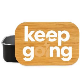 Keep Going - Motivation & Energy Blitz - Lunch Box - black - Front